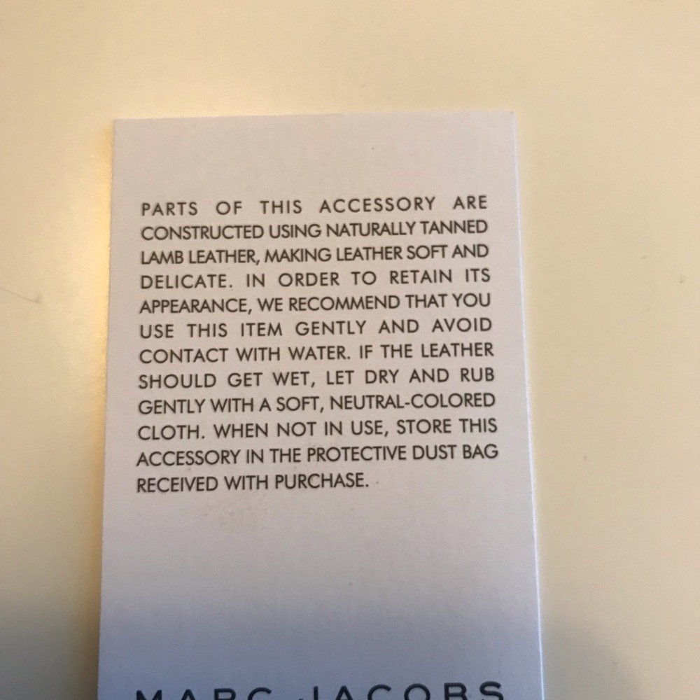 Marc Jacobs- lamb leather handbag- Made in Italy - Picture 4 of 11